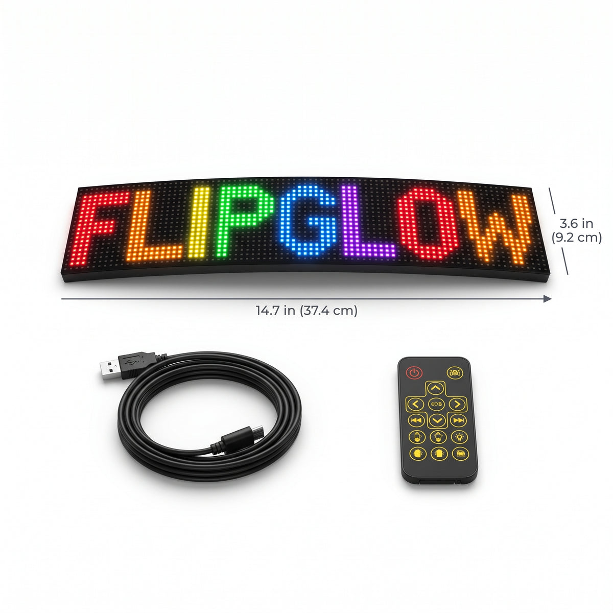 FlipGlow Car Window LED